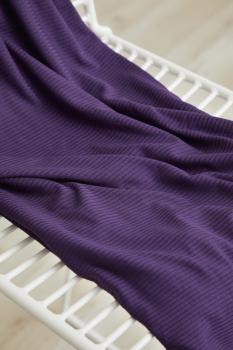 meetMilk - Derby Ribbed Jersey - Purple Night